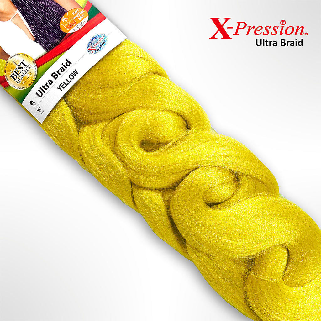 X-Pression Ultra Braid Yellow