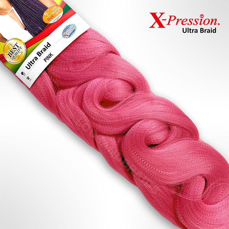 X-Pression Ultra Braid Pink